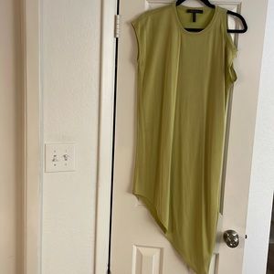 BCBGmaxazria mustard color dress